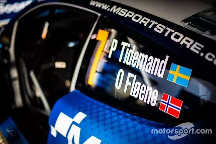 Pontus Tidemand, Ola Floene, M-Sport Ford WRT Ford Fiesta WRC