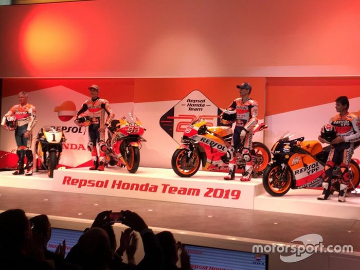 Mick Doohan, Marc Márquez, Jorge Lorenzo, Alex Crivillé, Honda HRC