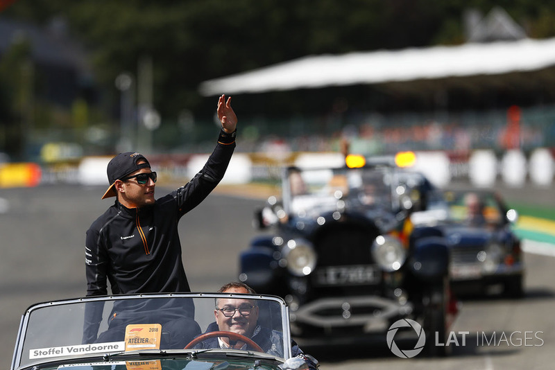 Belga Nagydíj - versenyzői felvonulás - F1 2018
