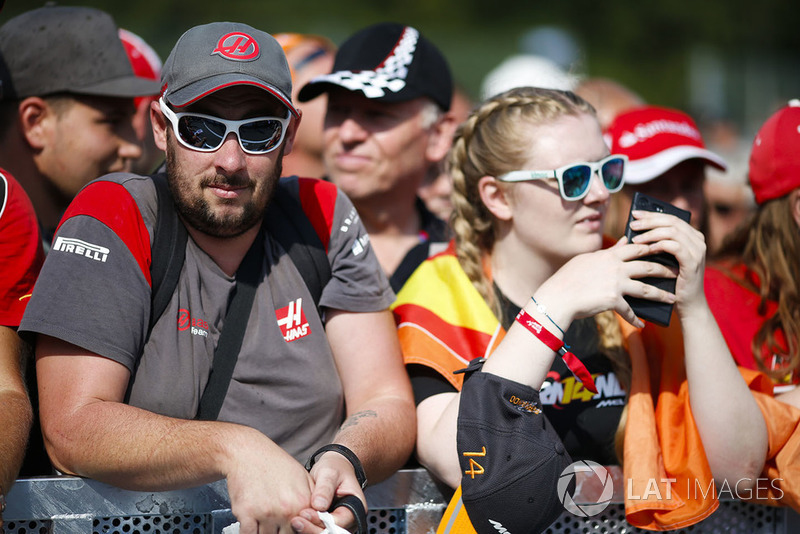 A Belga Nagydíj rajongói - F1 2018