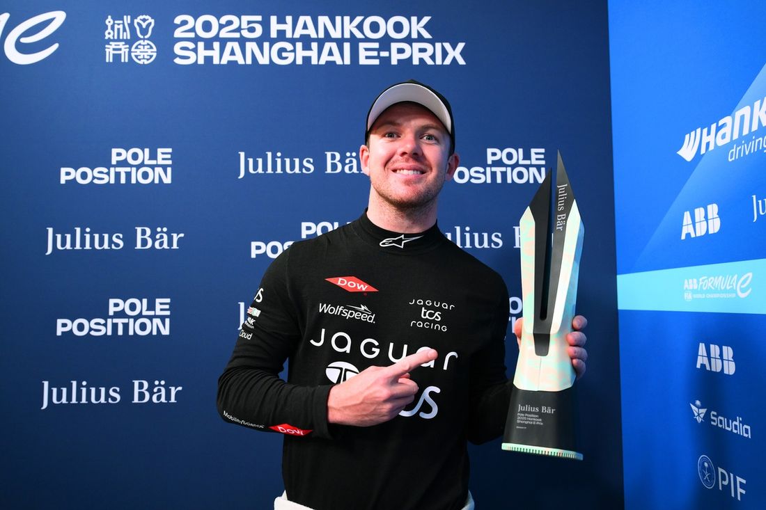 Nick Cassidy, Jaguar TCS Racing, poleman