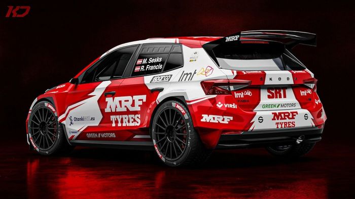 Mārtiņš Sesks, Renārs Francis, Skoda Fabia RS Rally2