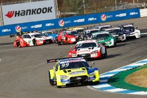 Mike Rockenfeller, Audi Sport Team Phoenix, Audi RS 5 DTM, leads