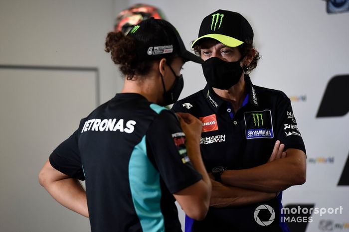 Franco Morbidelli, Petronas Yamaha SRT, Valentino Rossi, Yamaha Factory Racing