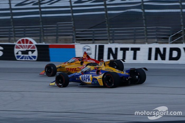 Ryan Hunter-Reay, Andretti Autosport Honda, Alexander Rossi, Andretti Autosport Honda
