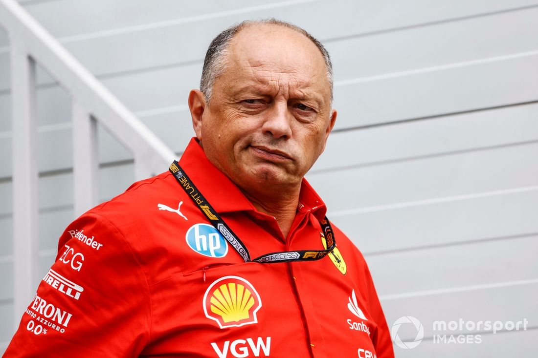 Frederic Vasseur, dyrektor zespołu i dyrektor generalny Scuderia Ferrari