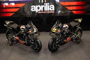 Aleix Espargaró, Aprilia Racing Team, Maverick Viñales, Aprilia Racing Team, decoración de la moto
