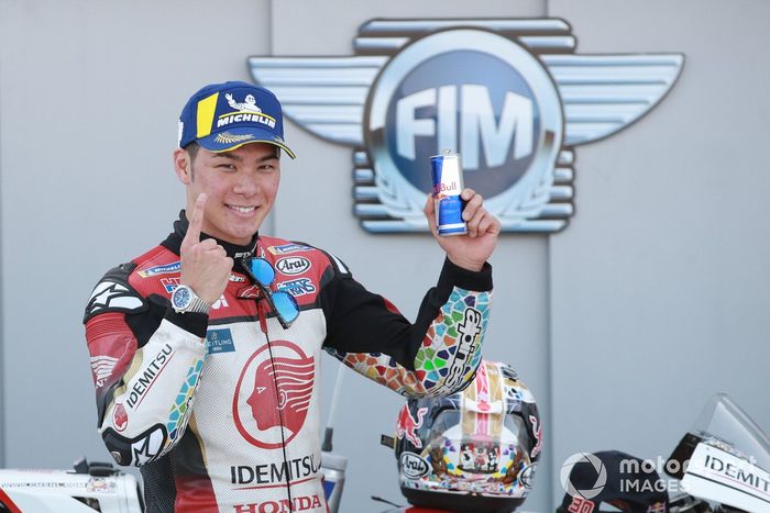 Ganador de la pole Takaaki Nakagami, Team LCR Honda