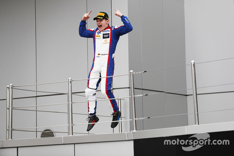 Podium : le vainqueur David Beckmann, Trident