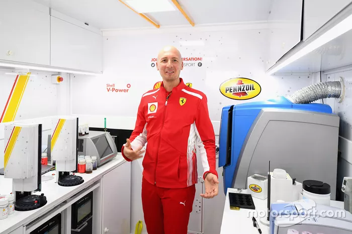 Benoit Poulet en Shell Track Lab