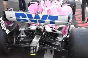 Racing Point Force India VJM11 : vue arrière