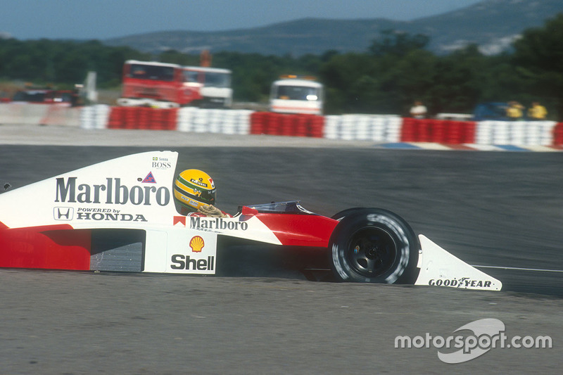 Senna completeert het podium