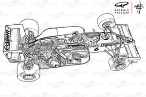 Williams FW11 1986 detalle