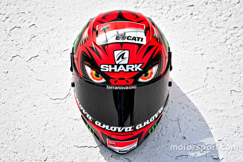 Jorge Lorenzo, Ducati Team, casco Diablo