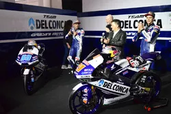 Jorge Martín, Gresini Racing Team and Fabio Di Giannantonio, Gresini Racing Team with Fausto Gresini