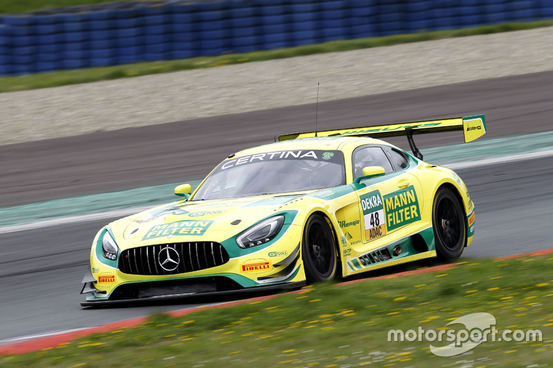 #48 Mercedes-AMG Team HTP Motorsport, Mercedes-AMG GT3: Indy Dontje, Marvin Kirchhöfer