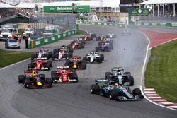 Льюіс Хемілтон, Валттері Боттас, Mercedes AMG F1 W08, Себастьян Феттель, Ferrari SF70H, Макс Ферстап