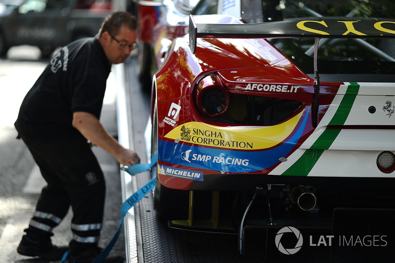 №71 AF Corse Ferrari 488 GTE: Давиде Ригон, Сэм Бёрд, Мигель Молина