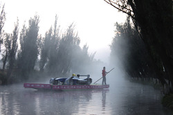 Esibizione Formula E a Xochimilco