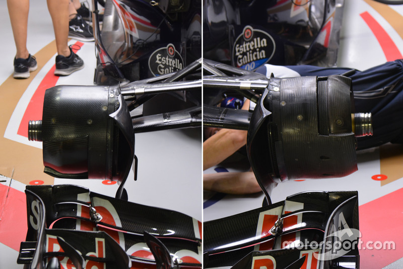 Toro Rosso STR11: Asymmetrische Vorderradbremse