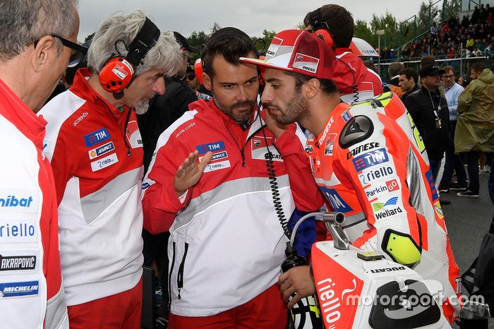 Andrea Iannone, Ducati Team, Gigi Dall'Igna, Ducati Team General Manager