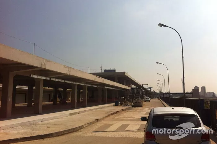 Obras en el autódromo de Interlagos