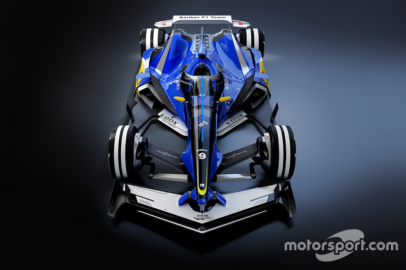 Sauber 2030 diseño fantasy