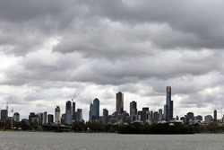 Skyline von Melbourne