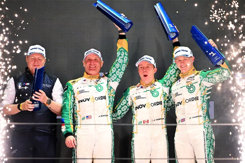 N° 69 Équipe WRT BMW M4 LMGT3 EVO : Anthony McIntosh, Parker Thompson, Daniel Harper