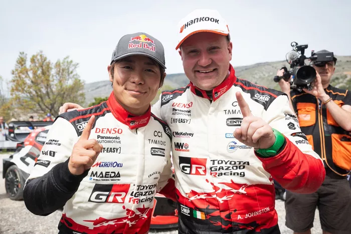 Takamoto Katsuta, Aaron Johnston, Toyota Gazoo Racing WRT Toyota GR Yaris Rally1