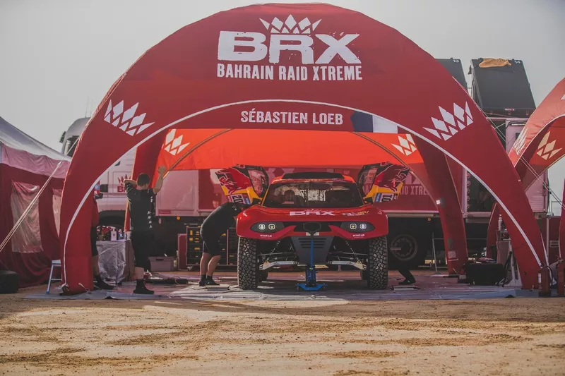 #201 Bahrain Raid Xtreme Prodrive: Sebastien Loeb, Fabian Lurquin