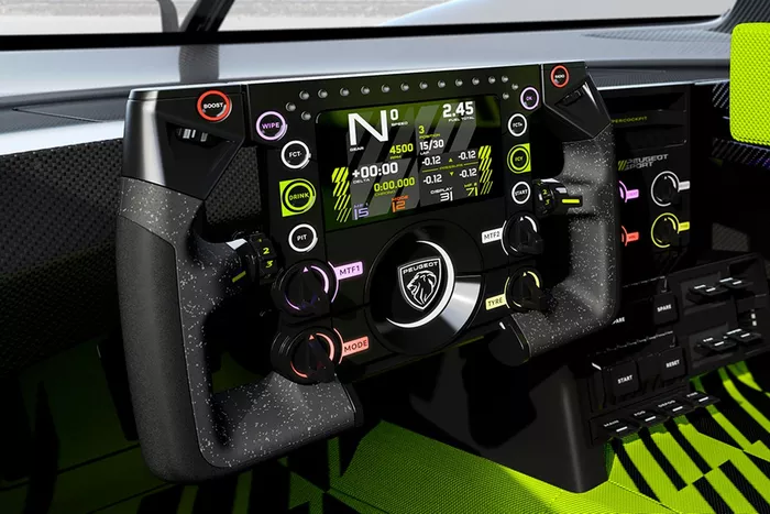 Volante del Peugeot Hypercar 9X8