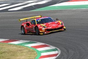 #27 Scuderia Baldini 27, Ferrari 488 GT3 Evo: Giancarlo Fisichella, Stefano Gai, Daniel Zampieri
