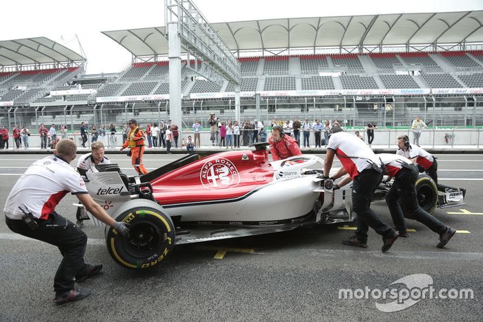 Test de Tatiana Calderón después del Gran Premio de México