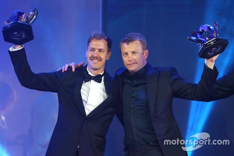 Sebastian Vettel und Kimi Räikkönen