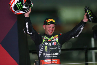Podyum: Yarış galibi Jonathan Rea, Kawasaki Racing