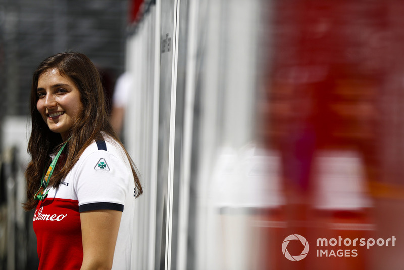 Tatiana Calderon, Sauber 