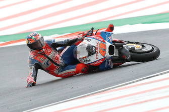 Chute de Jack Miller, Pramac Racing