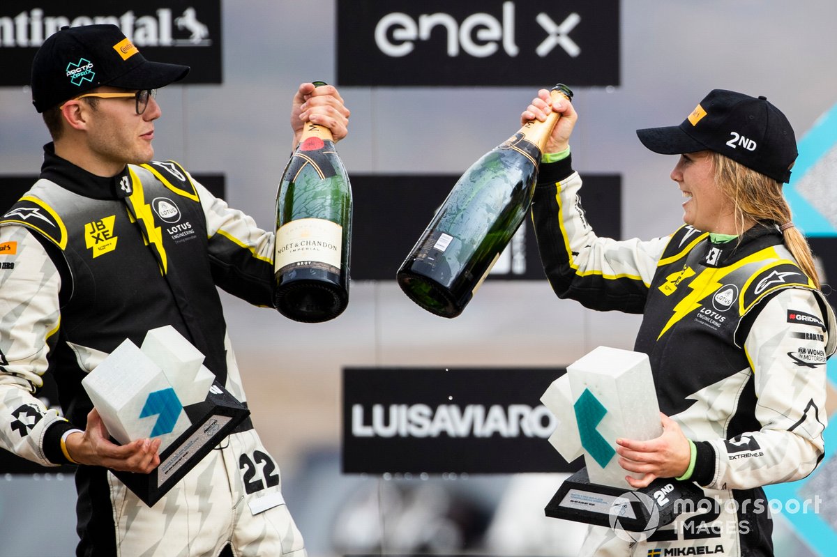 Mikaela Ahlin-Kottulinsky, Kevin Hansen, JBXE Extreme-E Team