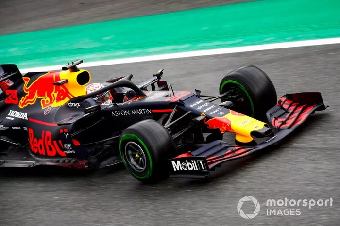 20 - Max Verstappen, Red Bull Racing RB15 - Sem tempo