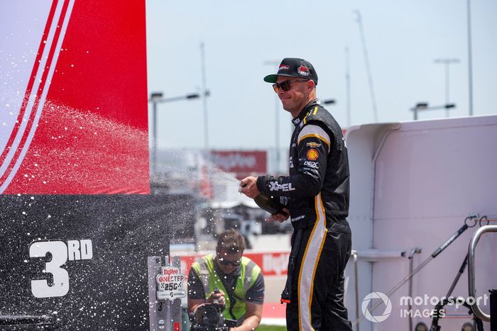 Scott McLaughlin, Team Penske Chevrolet, podio