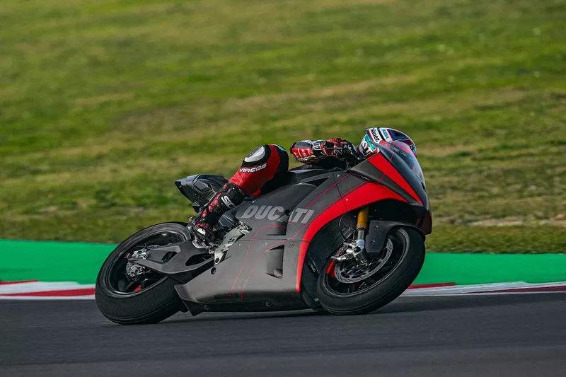 Le prototype de MotoE de Ducati
