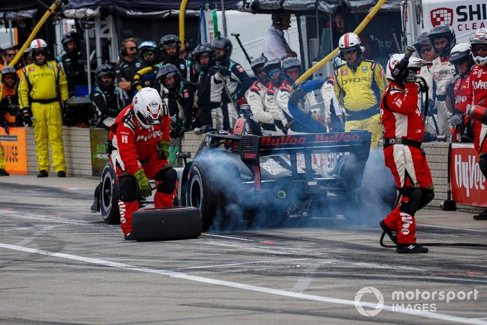 Jack Harvey, Rahal Letterman Lanigan Racing Honda, Pit Stop