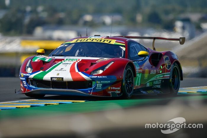 #71 AF Corse Ferrari 488 GTE EVO: Davide Rigon, Sam Bird, Miguel Molina