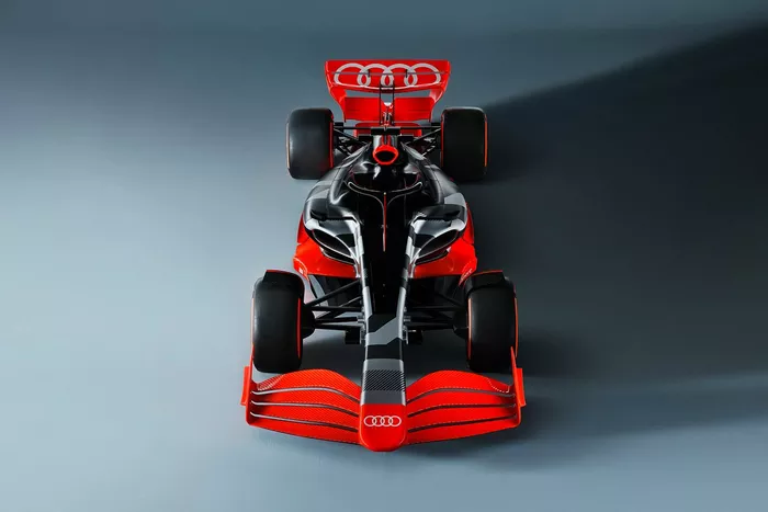 El concept de un coche de F1 que presentó Audi