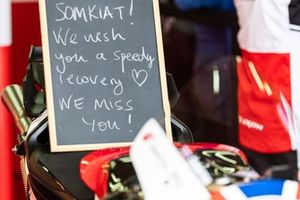 Wishes to Somkiat Chantra, Team LCR Honda