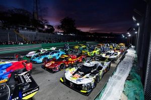 #94 Peugeot Totalenergies Peugeot 9X8: Loic Duval, Malthe Jakobsen, #50 Ferrari AF Corse Ferrari 499P: Antonio Fuoco, Miguel Molina, Nicklas Nielsen