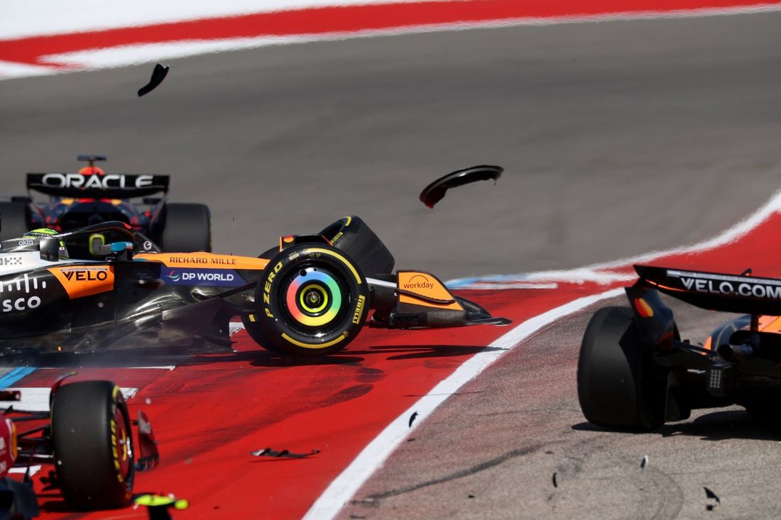 Lando Norris, McLaren, Oscar Piastri