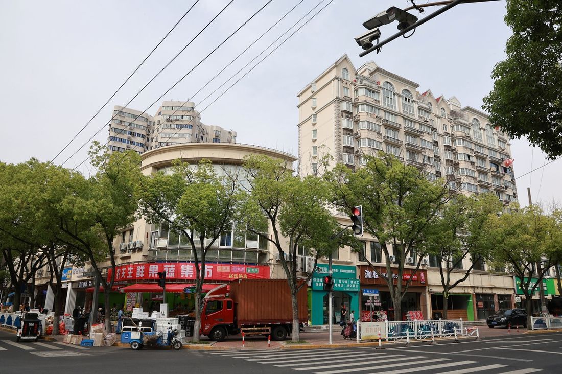 Atmosfera w Szanghaju