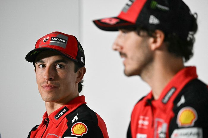 Francesco Bagnaia, Ducati Team, Marc Marquez, Ducati Team